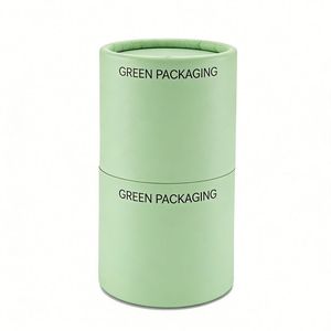 Ready Stock Waterproof Round Paper Tube Packaging <b>Box</b> for <b>Bottle</b> Rigid Paperboard with UV Coating for Product Presentation - Product Image 6