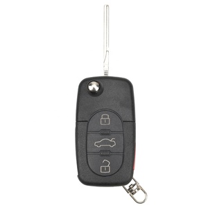 Nhà Máy Bán Hàng Trực Tiếp Lật Chìa Khóa Từ Xa Cho 1997 2005 Audi Chìa Khóa Tự Động Với 3 + 1 Nút 315Mhz Fcc Myt8z0837231PN 4d0837231e - Product Image 3