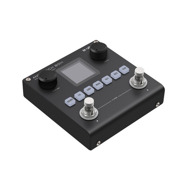 M-VAVE Guitar/Bass AMP Modeler Multi Effects Processor 80 Editable Presets 6 Effects Modules Multifunctional Guitar Effector