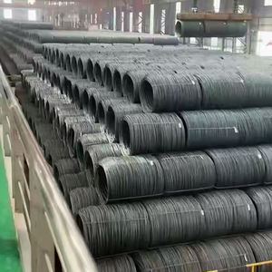 แท่งลวดเหล็กกล้าคาร์บอนรีดร้อนแบบไม่ผสม Q195 Q235 SAE1006-1012 ASTM GB มาตรฐาน Aisi ขนาด6.5-12มม. สำหรับเหล็กอาคาร - Product Image 3