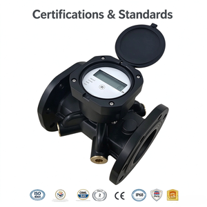 มิเตอร์น้ำอัจฉริยะอัลตราโซนิก M Bus IP68 U0 D0 แบบไม่มีท่อตรง ระบบแจ้งเตือนการรั่วไหลแบบสองช่องทาง ใช้งานได้ 45 <span class=keywords><strong>วัน</strong></span> สำหรับโรงงานเคมี ทางเข้า DN100 - Product Image 5