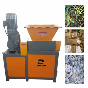 Broyeur métallique certifié CE, défonceuse à double arbre, pour PVC et plastique, défonceuse industrielle - Product Image 2