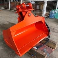Cucharón Inclinable RB para Pavimentación de Carreteras, OEM Q355 NM400, Venta al por Mayor, CE ISO, Construcción de Subterrenos de Carreteras