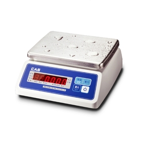 Báscula Digital Impermeable de Acero Inoxidable Veidt CAS 30kg para Cocina Comercial y Tienda, de Sobremesa SWII-W-30 CAS 30kg - Product Image 1