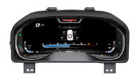 12.3 Inch Car Digital Dashboard LCD Instrument Panel Speedometer with High Resolution for 2014-2019 Dodge Ram 1500