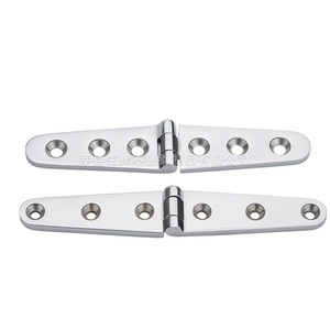 Shining Stainless Steel Hinge 102x26mm <b>Mirror</b> Polished Symmetrical Marine Hardware for Yacht <b>Door</b> Repair - Product Image 3