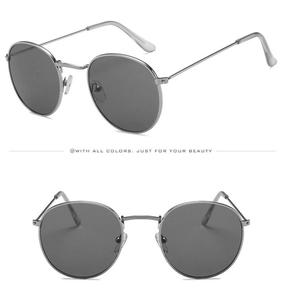 Lunettes de soleil rondes personnalisées <span class=keywords><strong>2020</strong></span> Hommes Femmes Mode Lunettes de soleil pas chères - Product Image 5