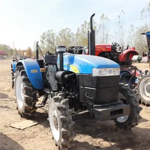 Trator de fazenda 4 rodas popular na américa do sul, trator cultivador agrícola minitrator