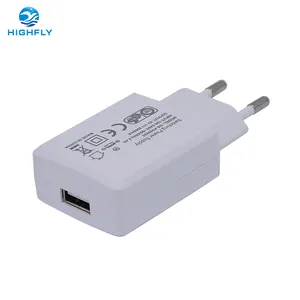 2.1A USB端口DC输出电压50-60hz频率Rohs和ce认证的欧盟美国插头5V 2A移动充电器