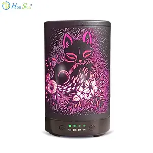 Iron Art Incense Humidifier Ultrasonic diffuser 120ml Essential Oil Aromatherapy Machine household Wholesale aromaterapia