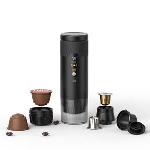 Cafetera Portátil de Cápsulas, 20 Bares, Autocalentamiento, Espresso 3 en 1, Compatible con <span class=keywords><strong>Nespresso</strong></span>, K Cup y Café Molido - Product Image 1