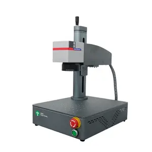 Mesin penanda laser serat kecil 20w mesin ukiran laser serat perhiasan logam untuk dijual