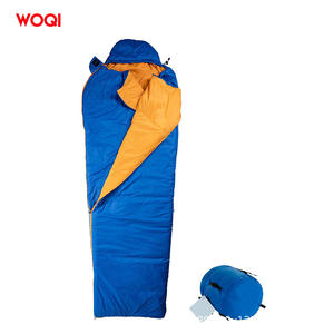 Sac de couchage rectangulaire Woqi Mummy 3M avec rembourrage Thinsulate, écologique, ultraléger, bleu, pour adultes - Product Image 3