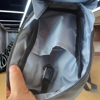 2025 nouveau YCH hommes Fitness sac de sport petit noir magnétique porte-bouteille d'eau étanche avec doublure en Polyester