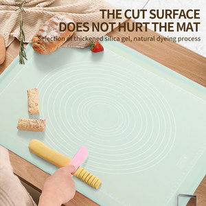 Hot Bán Nhà Sản Xuất Mới Lớn Chịu Nhiệt Nhà Bếp Nướng Nước Tràn Không Trượt Cán Bột Mat Silicone Pad Nhào Mat - Product Image 6