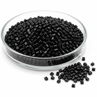 AF001 Masterbatch de noir de carbone sans support pour polymères recyclés et plastiques techniques
