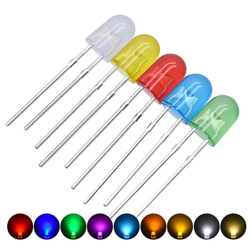 Infrarot-Silikon-Fotodiode 800-1700 Tri-Farbe 670nm 940nm 3V 5V 2mm 3mm 5mm 10mm rot 2835 ir smd Licht emittierende LED-Diode RGB