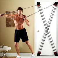 Appareil de fitness portable pour étirements à domicile avec bandes de résistance pour entraînement complet du corps et renforcement musculaire