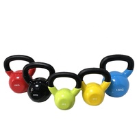 Chine personnalisé fitness vinyle kettlebell poids équipement de gymnastique poids libre kettlebell ensemble pour la musculation