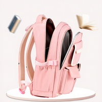 Sac à dos de voyage élégant en polyester pour l'extérieur, avec compartiment pour ordinateur, design unisexe pour adolescents, best-seller