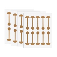 Bande adhésive amincissante pour le nez, patch invisible pour lifter les ailes du nez, autocollant de beauté pour le visage, hypoallergénique, 76x41mm, pour le maquillage