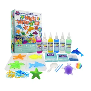 Aqua Magic Gelは、3D Magic Gelでユニークなソフトフィギュアを作成します。遊ぶ子供向けのユニークなアート & クラフト