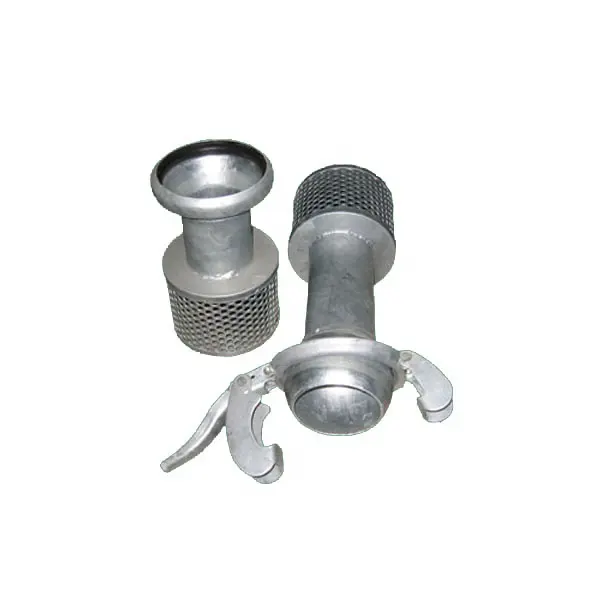 Galvanized Steel Male Female Bauer Type Quick Connect Coupling With Strainer