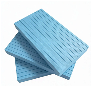 Lámina de Aislamiento Térmico Ignífuga de Poliestireno Extruido XPS Azul para Paredes Exteriores de Edificios, Suministro de Fábrica - Product Image 1