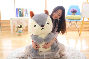 ตุ๊กตา<span class=keywords><strong>กระรอก</strong></span>น่ารัก 5 สีอ่อน 4 ขนาด นุ่มฟู บรรจุใยฝ้าย PP ตกแต่งห้องสวยงาม ของขวัญแสนหวานสำหรับเด็ก - Product Image 2