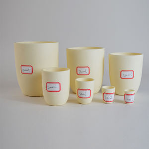 כור היתוך קרמי מאלומינה, צורה קשתית, 1500 מעלות צלזיוס, טוהר גבוה 99%, גלילי, קוני, ישר, עגול, רדוד, במחיר מפעל - Product Image 2