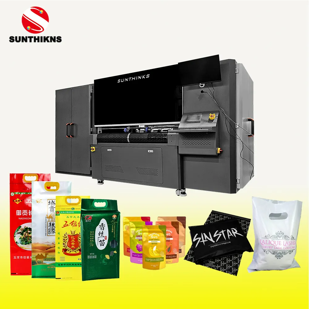 Sunhink SU805 Printer Inkjet, kecepatan tinggi Format besar Single Pass untuk pencetakan industri di Alibaba