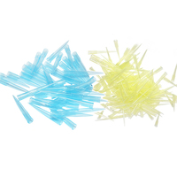 Embouts de micropipette stériles jaunes et bleus certifiés ISO, personnalisés, 200 μL, 1000 μL