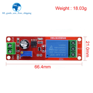 Interruptor de temporizador <span class=keywords><strong>NE555</strong></span>, módulo de relé de retardo de tiempo, DC 5V/12V, protección de relé de conexión/desconexión para <span class=keywords><strong>arduino</strong></span> - Product Image 2