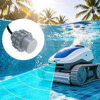 Sensor Ultrasónico Subacuático DYP-L08 de 8m de Alcance, Resistente a Interferencias, IP68, para Evitar Obstáculos en Robots de Limpieza de Piscinas