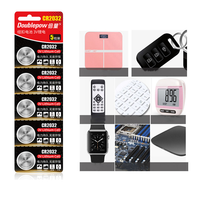 Pile bouton 3V pour télécommande de voiture, série 1632 1620 1616 1220, pour montre, télécommande de voiture, piles CR 2032 2025 2016 CE