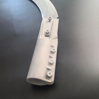 Couteau de récolte d'huile de palme, faucille à vendre avec accessoires en aluminium moulé sous pression, manche et lame de faucille