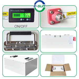 Batterie au lithium LiFePO4 ESUN 24V 3,84 kWh 150Ah pour système d'énergie solaire hybride domestique - Product Image 5