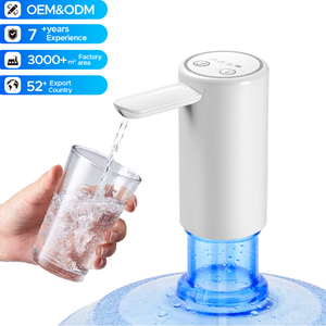 <span class=keywords><strong>ปั๊ม</strong></span>น้ำดื่มอัตโนมัติแบบเงียบ 5 แกลลอน 2.2 ลิตรต่อนาที <span class=keywords><strong>ปั๊ม</strong></span>คู่แบบ Type-C จ่ายน้ำอย่างรวดเร็วและแม่นยำ - Product Image 1