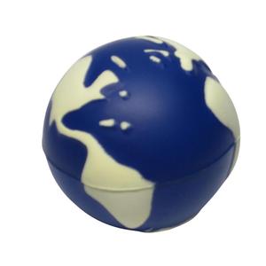 Balles anti-stress personnalisées en forme de <span class=keywords><strong>globe</strong></span> terrestre qui brillent dans le noir, avec logo publicitaire, en mousse PU, cadeau de bureau, nouveauté, mignonnes et amusantes - Product Image 2