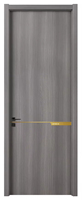 Porte intérieure moderne en panneau mélaminé de qualité supérieure, résistante à l'humidité, ignifuge, étanche, style pousser-tirer, pour bureau et maison