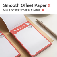 Bloc-notes adhésif personnalisé avec impression personnalisée, bloc-notes avec logo personnalisé, bloc-notes en papier offset, bloc-notes adhésif pour le bureau