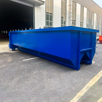 Vente directe - Conteneur à déchets en acier au carbone de 40 yards de bonne qualité pour chantier de construction