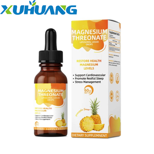 Gouttes orales de <span class=keywords><strong>thréonate</strong></span> de magnésium très vendues, compléments nutritionnels 60 ml pour adultes, améliore la mémoire et le sommeil - Product Image 1