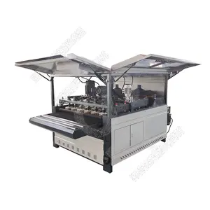 Manufacturer of woodworking polishing machine for Curved wood surface