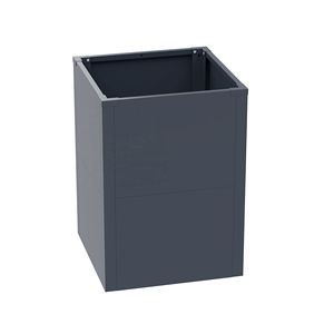 Jardinière carrée haute <span class=keywords><strong>en</strong></span> acier galvanisé, résistante aux intempéries, pour fleurs et légumes - Product Image 3