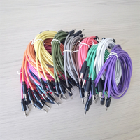 Câble audio Eurorack PVC coloré 3,5 mm TS vers TS mono pour synthétiseur modulaire, moniteur et haut-parleur