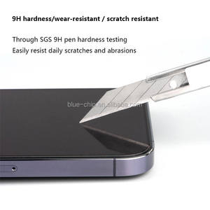 Protection téléphone Ag feuilles transparentes Film panneaux en verre trempé protecteur d'écran mat pour <span class=keywords><strong>Samsung</strong></span> S23 S24 Ultra écran tactile - Product Image 2