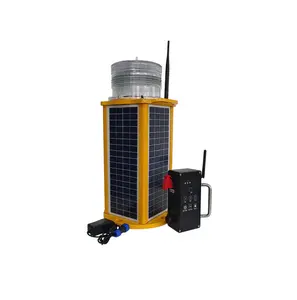 JCL50F Portabel Solar Helipad dan Taxiway Lampu dengan Remote Controller