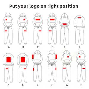 Sweat à capuche épais en molleton 100 % coton pour homme, style streetwear, avec impression en relief personnalisée, coupe oversize - Product Image 5