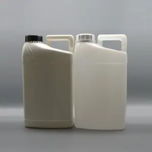 4L alkol bidon plastik ambalaj davul beyaz HDPE su sıvı konteyner toplu
